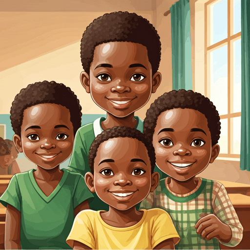 African community members coming together